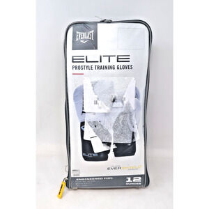 NEW everlast boxing gloves 12oz white color, pro style, elite training gloves